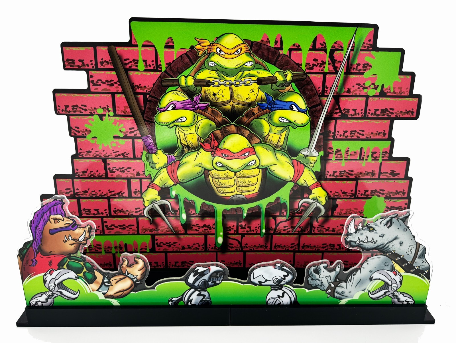 Arcade1up TMNT Teenage Mutant Ninja Turtles Topper Premium