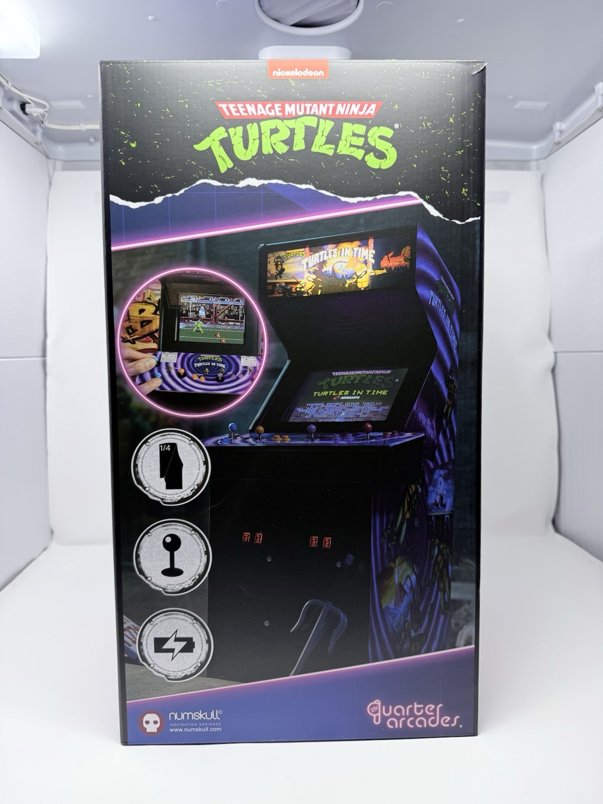 Numskull Teenage Mutant Ninja Turtles Quarter Arcades Mini Arcade – NEW Sealed