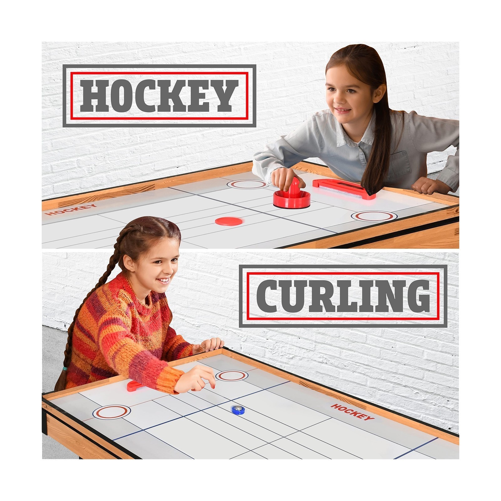 4 in 1 Multi Game Table – Folding, Ping Pong/Air Hockey/Pool/Shuffleboard