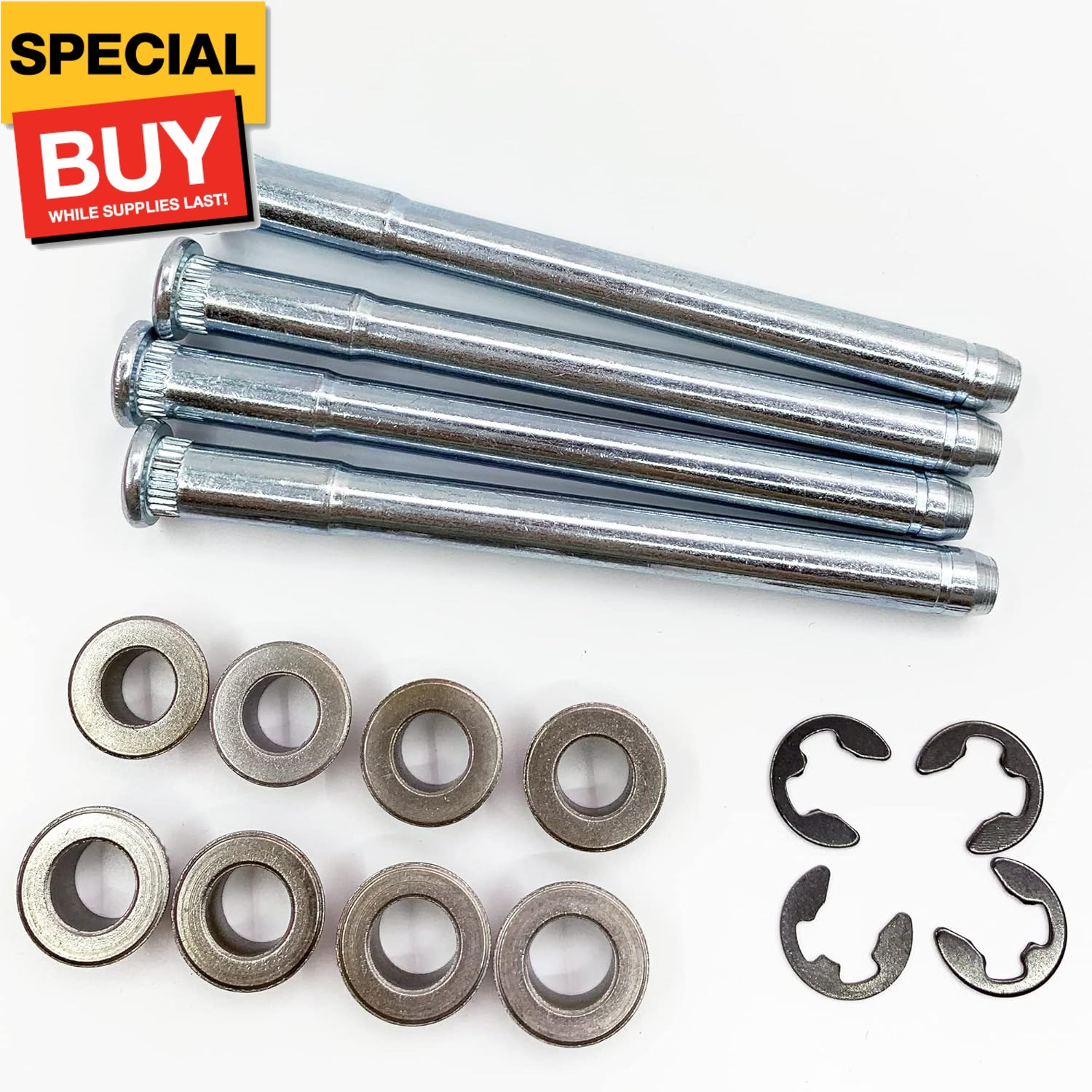 S10 Door Hinge Pin and Bushing Repair Kits Compatible With 1994-2004 Chevy Chevr