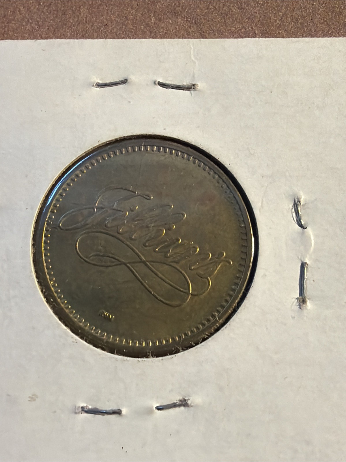 Jillian’s Vintage Arcade Gaming Token Automatic Game Vending Machine Coin