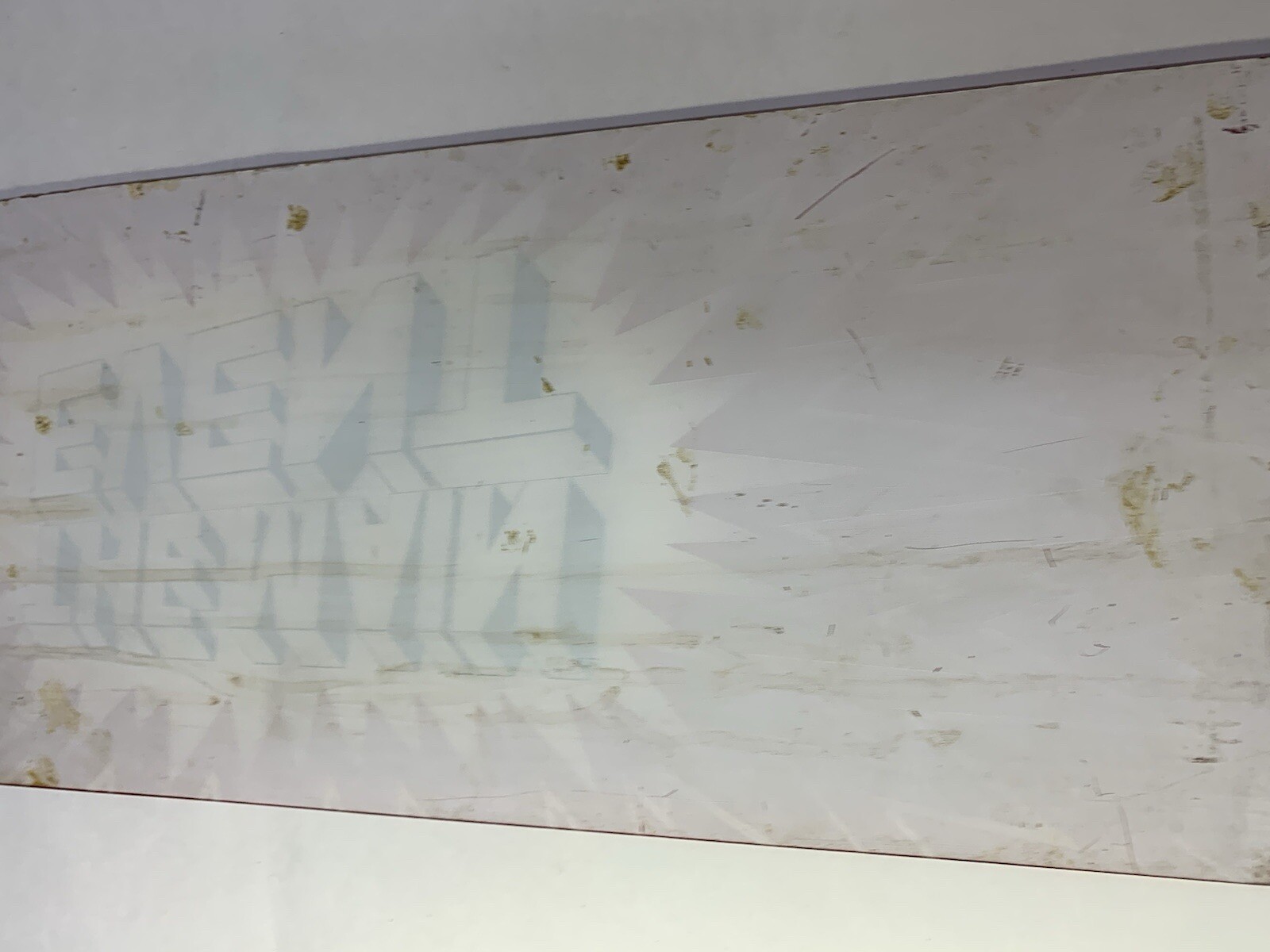 Vintage Arcade Video Game Original Konami Marquee “Main Event”