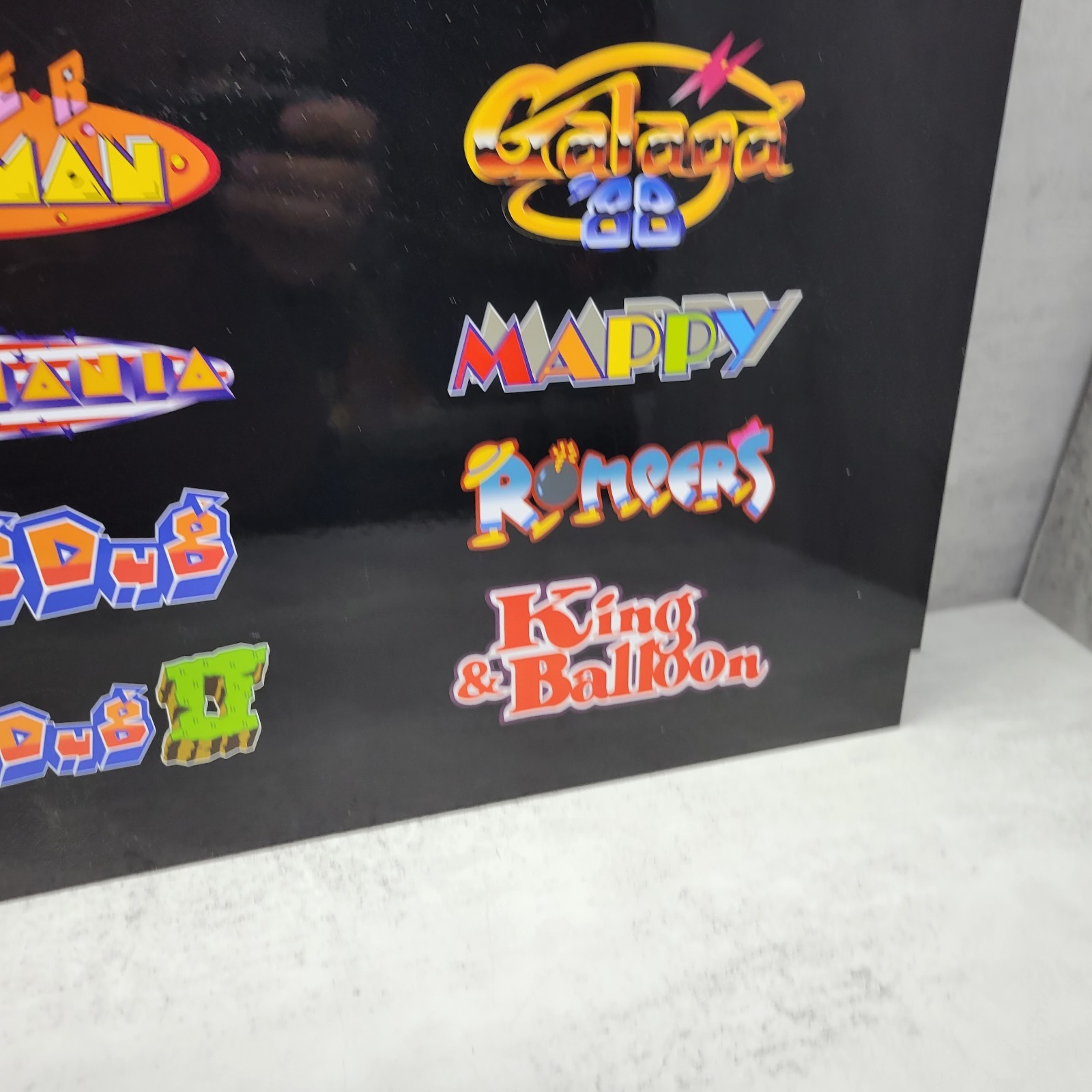 Arcade1Up PAC MAN Classic SE Front Panel (Part I) OEM Replacement Panel Only
