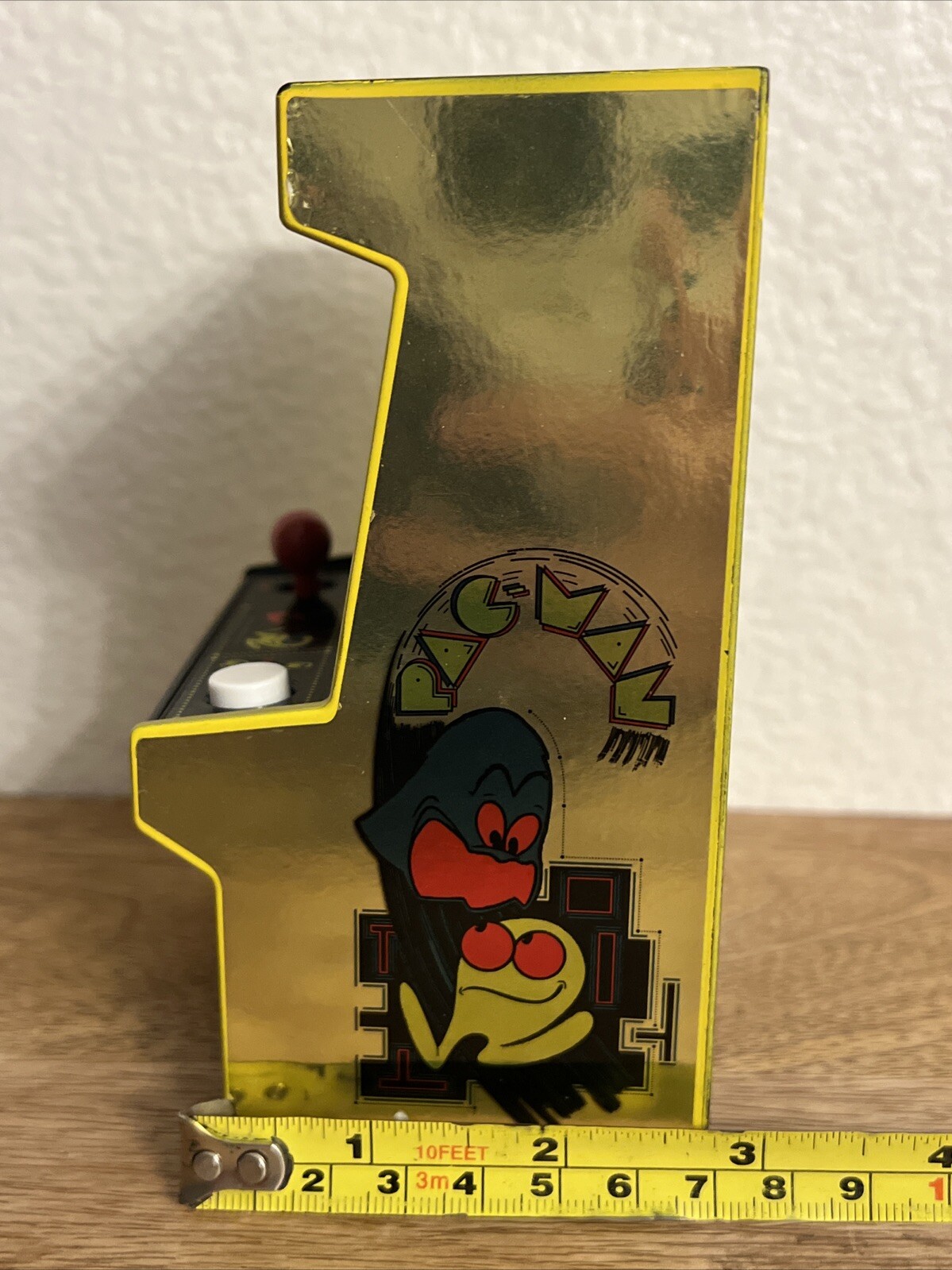 Pac Man Video Game Mini Arcade Machine Bandai Plastic Toy 2020