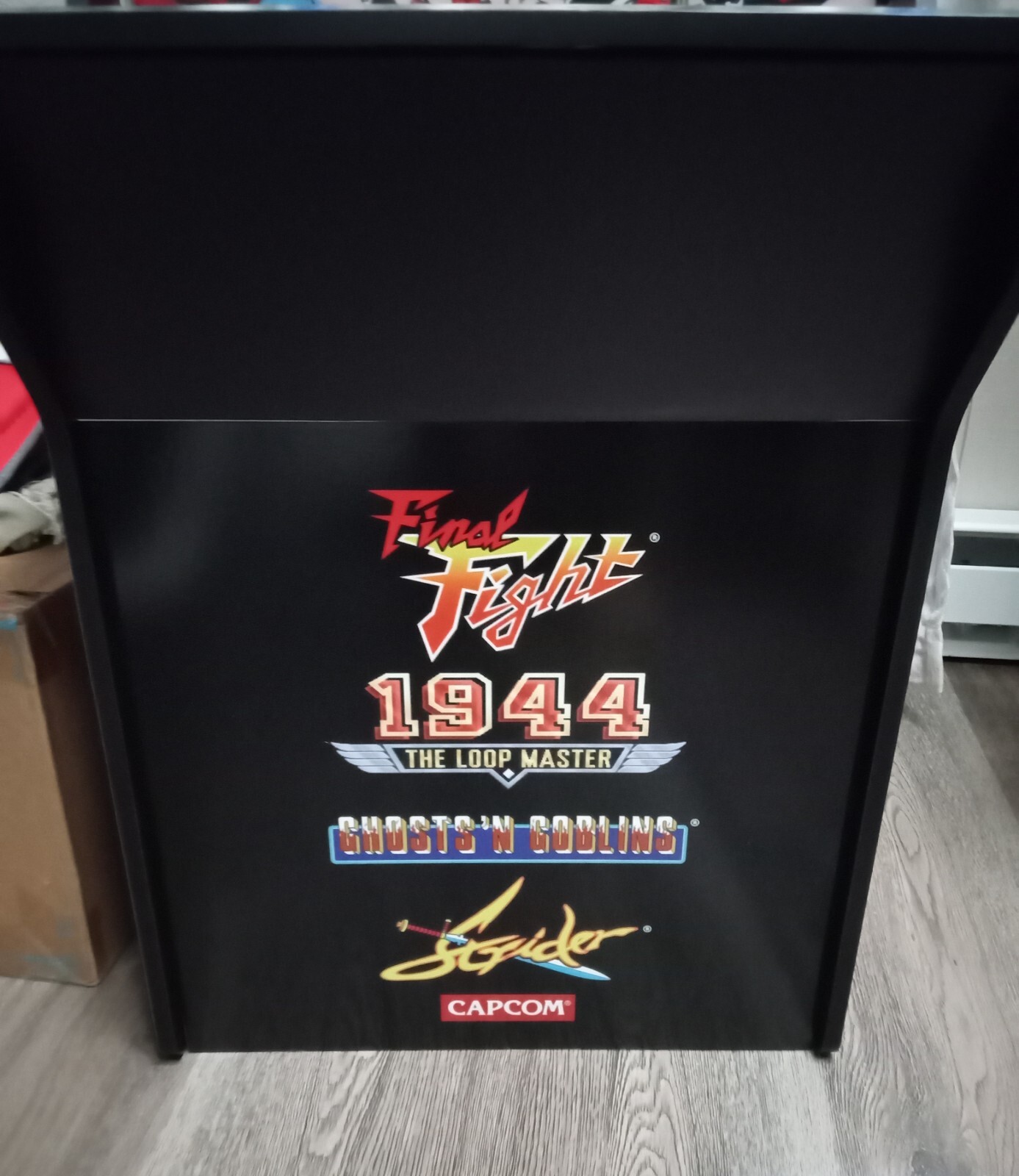 Arcade1Up Cabinet Final Fight, Ghost ‘n Goblins, Strider, 1944 Capcom Arcade 1Up