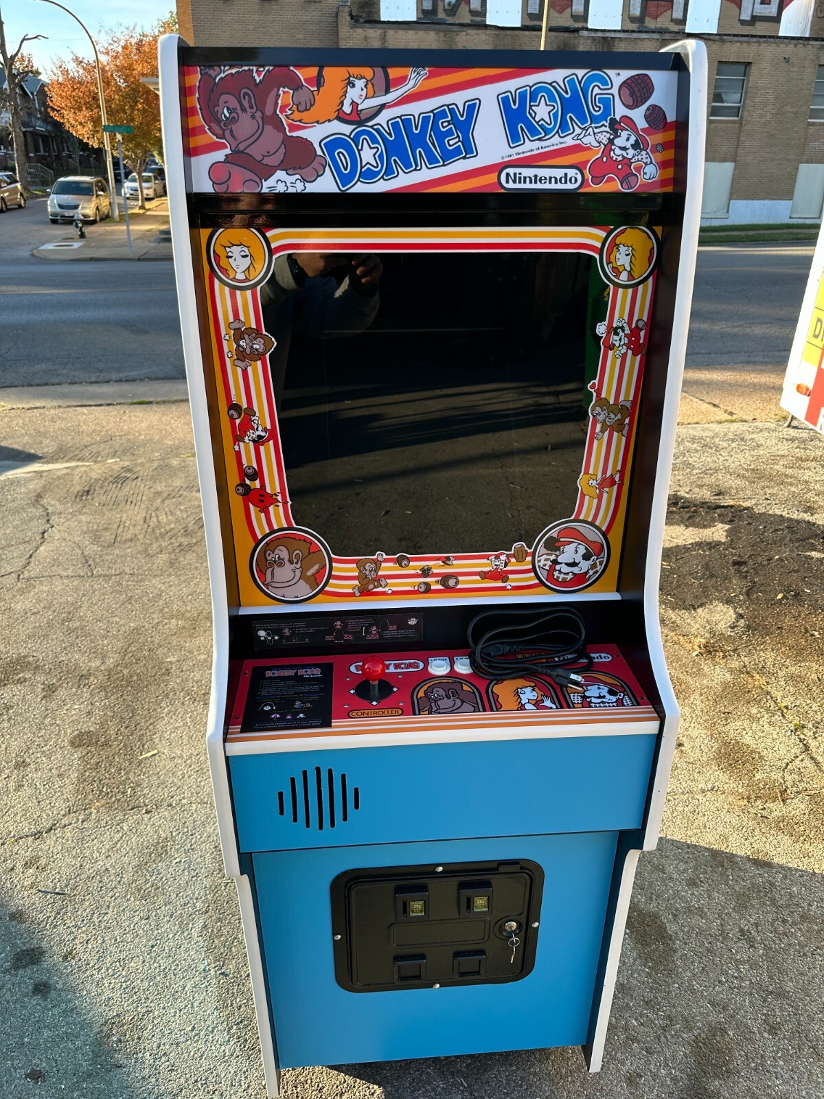 Donkey Kong Arcade Game, lots of new parts, Sharp with 60 games -Free shipping