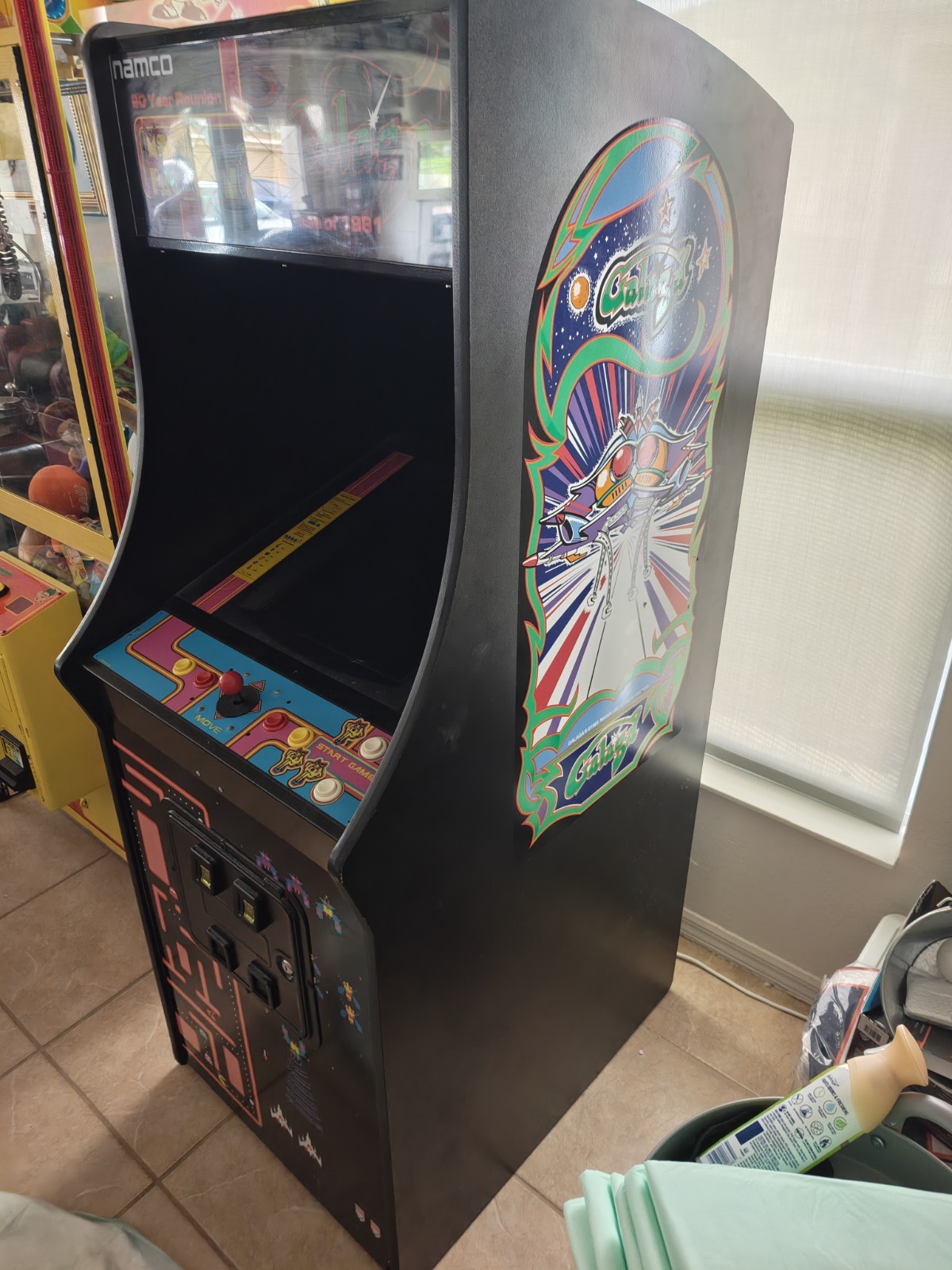 Namco Galaga Class of 1981 Upright Arcade Cabinet Reproduction (1981) 160 games