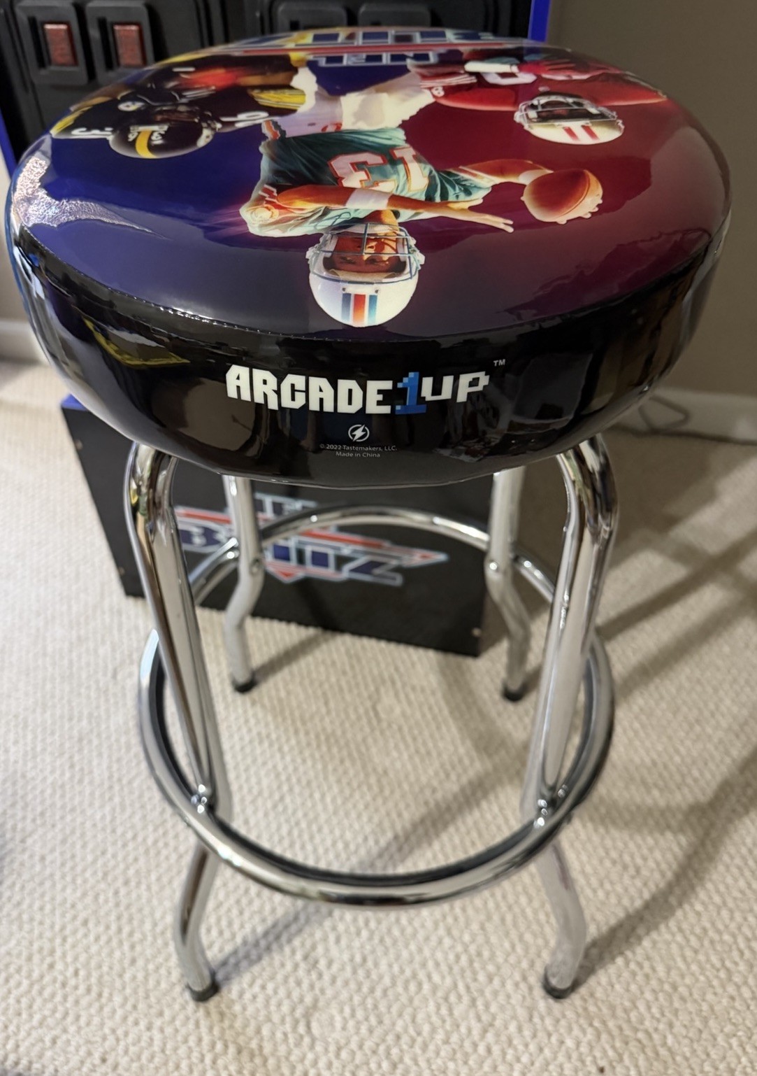 Arcade1Up NFL Blitz With Riser And Stool