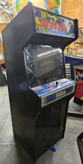 SHINOBI ARCADE MACHINE by SEGA 1987 (Excellent Condition) *RARE*