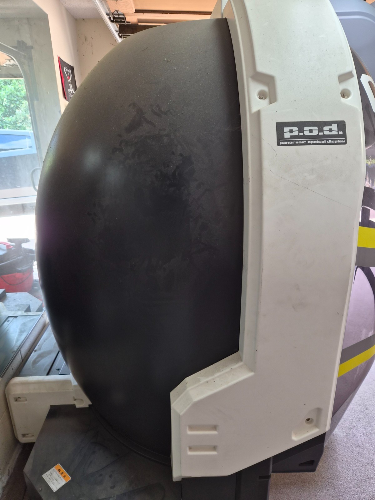 Mach Storm Arcade Dome Screen Jet Dogfight Pod