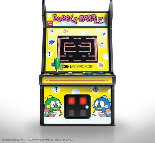 WB My Arcade DGUNL-3241 Bubble Bobble Micro Player Retro Arcade Machine – 6.75″