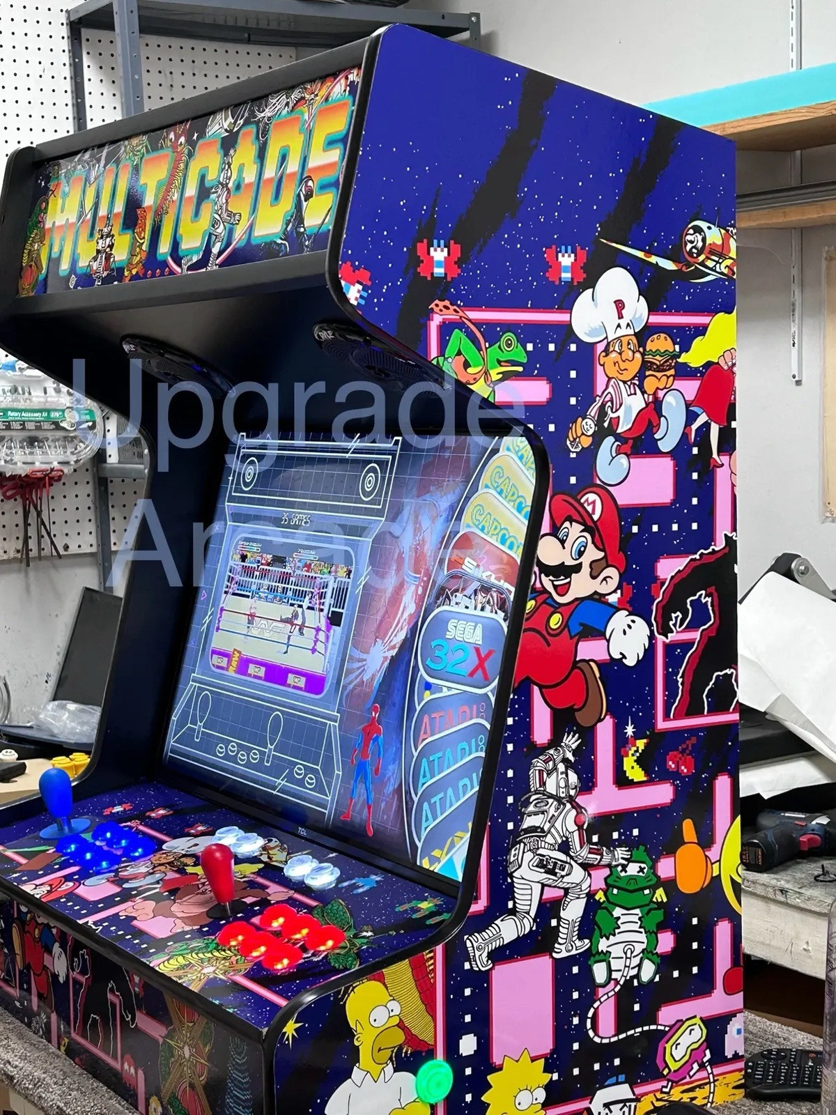 Upgrade Arcade Full Size Countercade/wallcade Arcade Cabinet