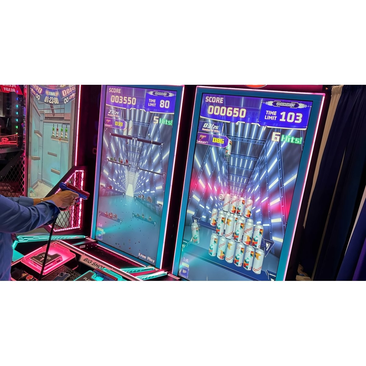JET Games Big Shot Arcade Shooting Gun Game