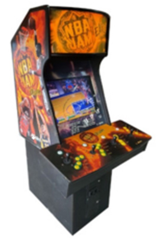 NBA JAM EXTREME ARCADE MACHINE by ACCLAIM 1996 (Excellent)