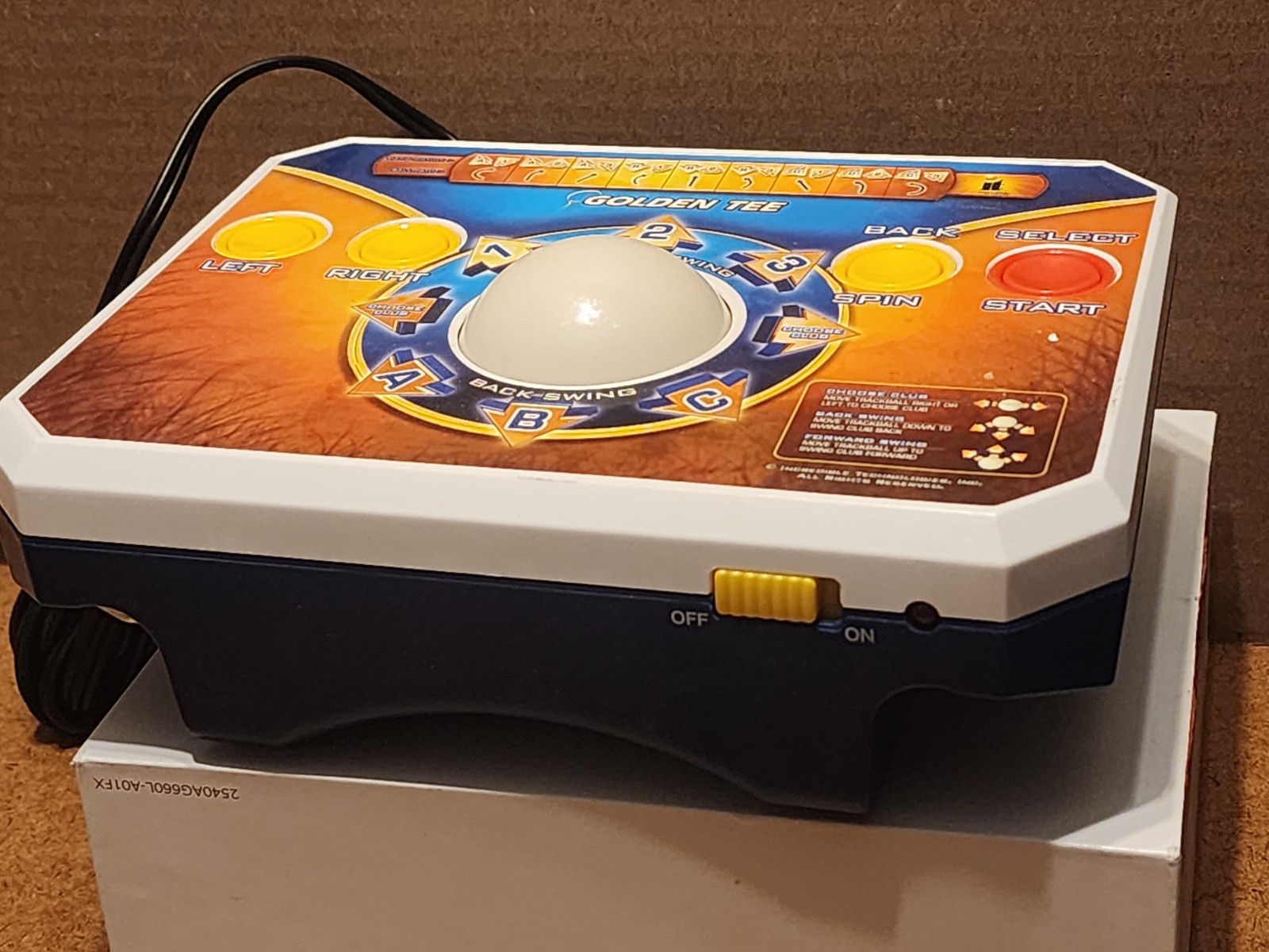 Golden Tee Golf Plug And Play Home TV Game Edition 2011 Jakks Pacific /Tested