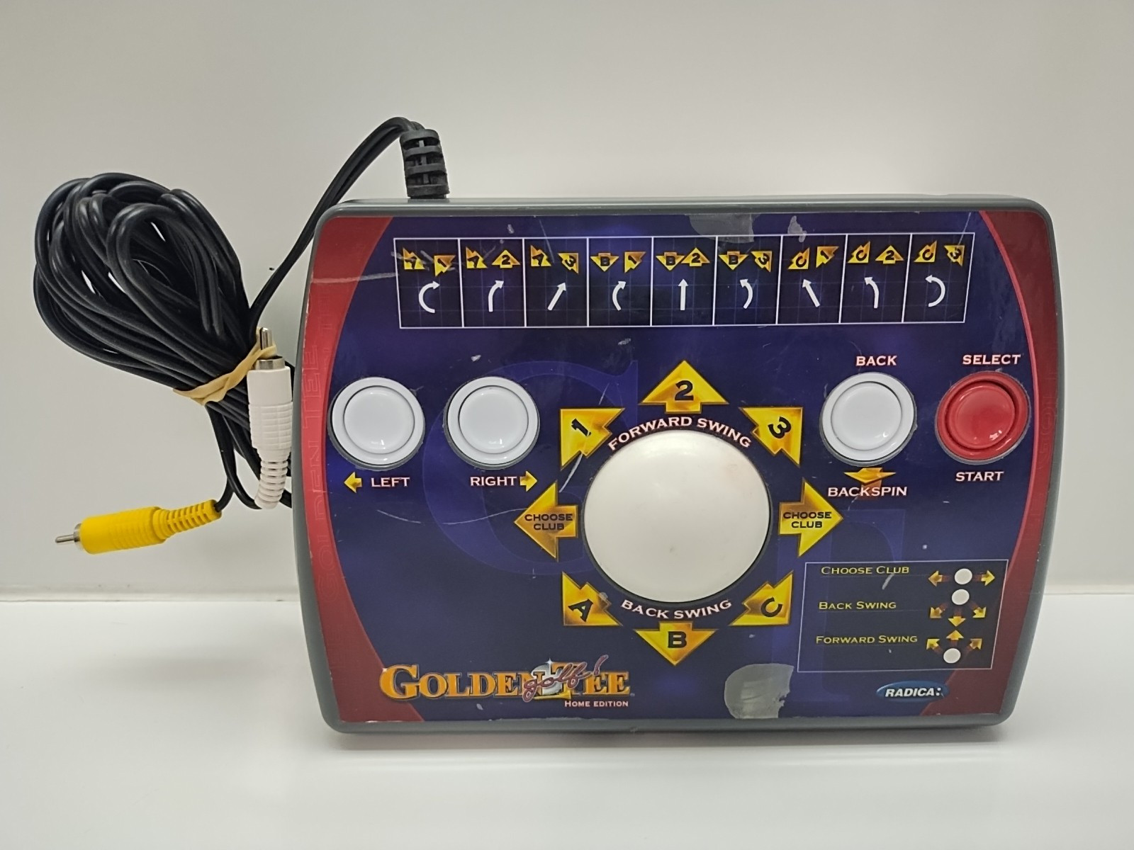 Radica GOLDEN TEE Golf Home Edition Plug and Play Desktop TV Video Game
