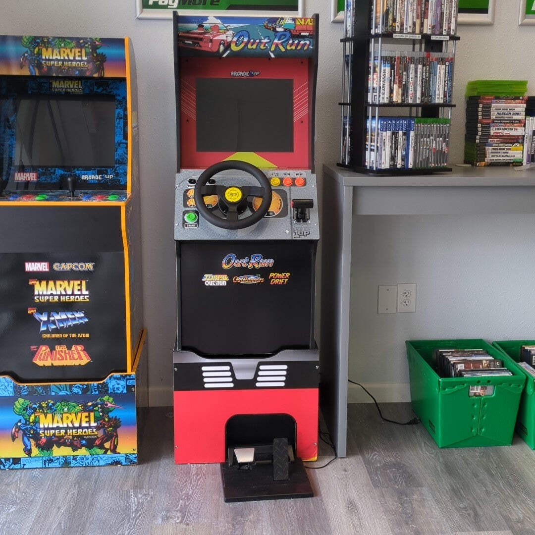 Arcade1Up OutRun Standup Arcade Machine with Riser