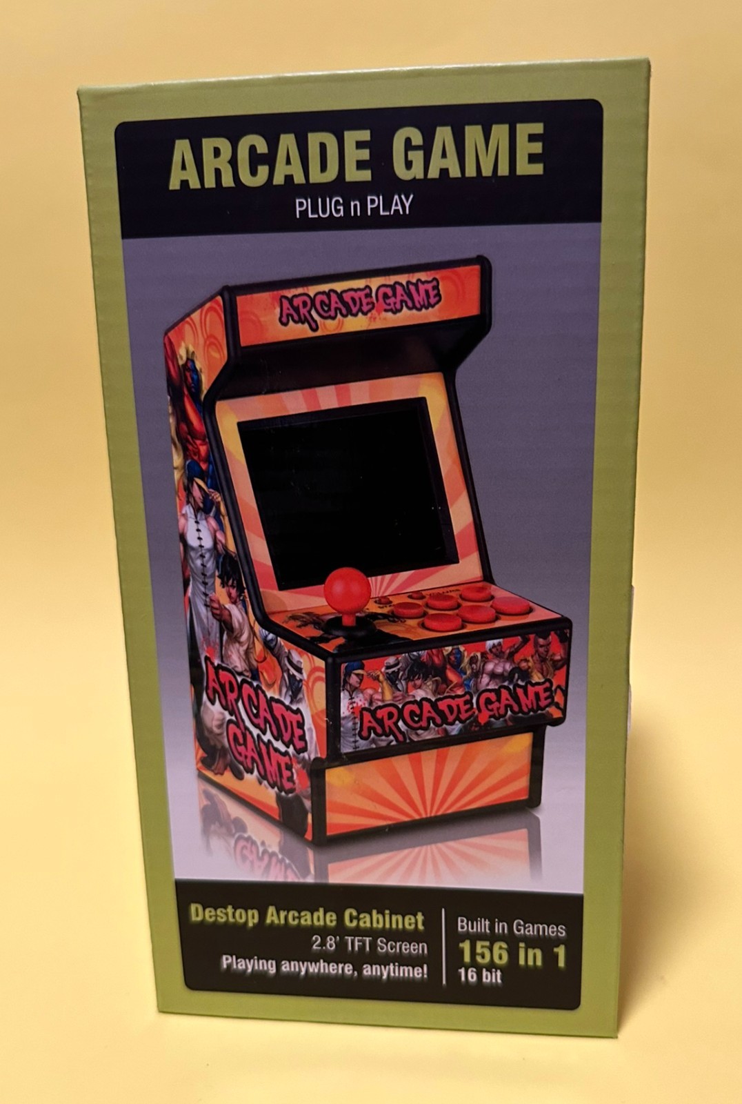 Mini Arcade Game Machine 156 Classic Handheld Games – Golden Security Rhac06