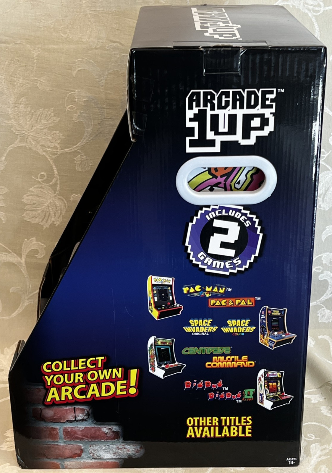 Dig Dug Arcade 1Up Countercade Tabletop – Tested See Video – Original Box