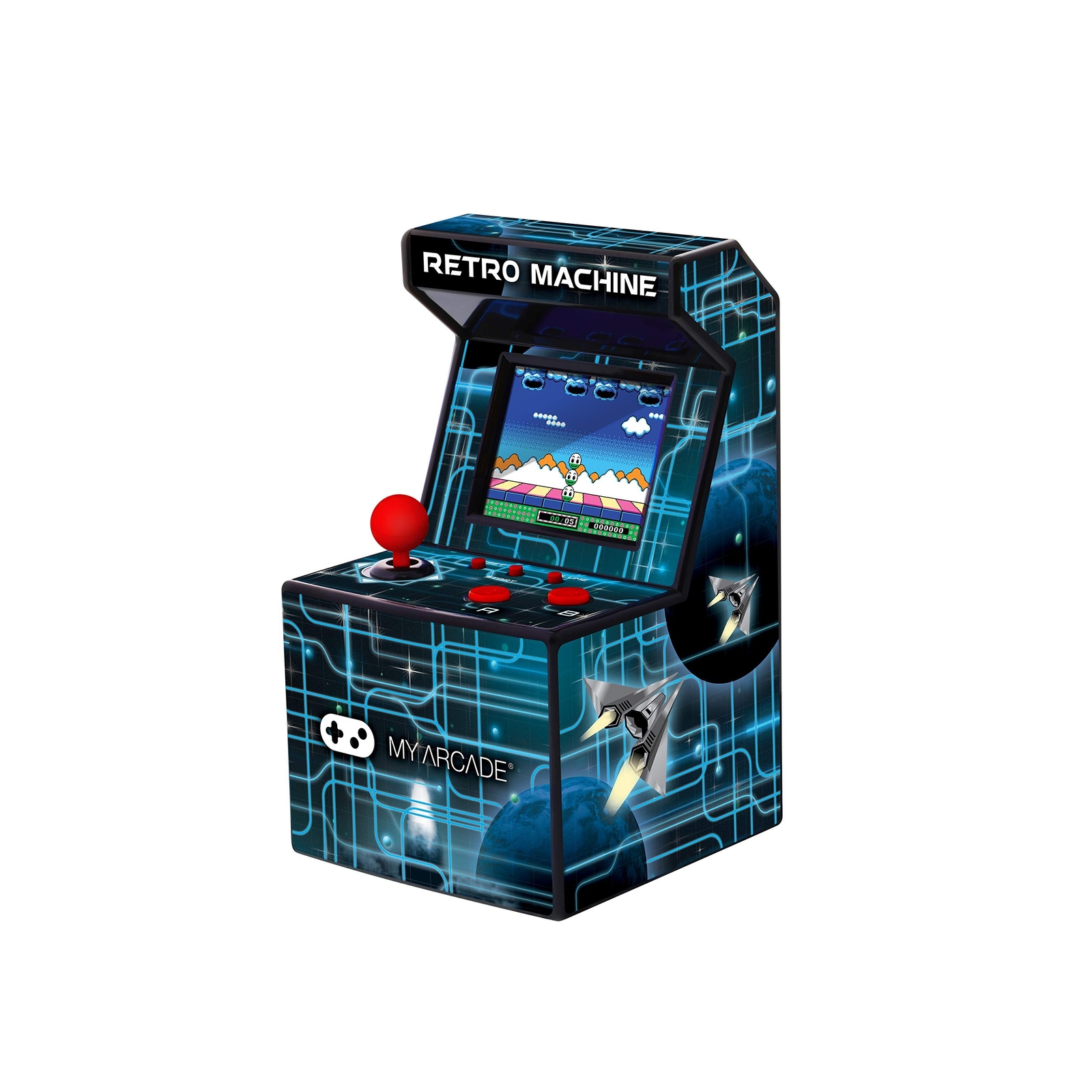 My Arcade Retro Machine Playable Mini Arcade: 200 Retro Style Games Built In,…
