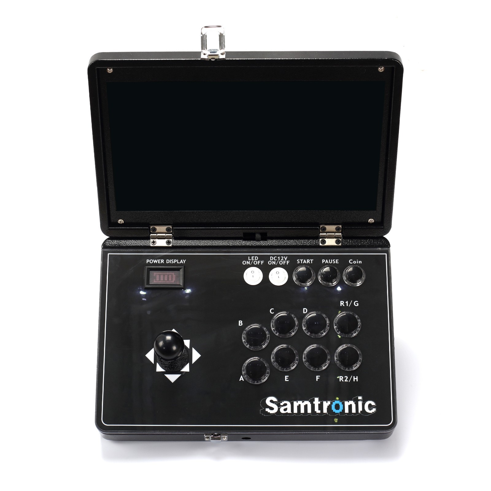 Samtronic Foldable 14-inch Deluxe Game Console with 5000 Built-in Games (Black)