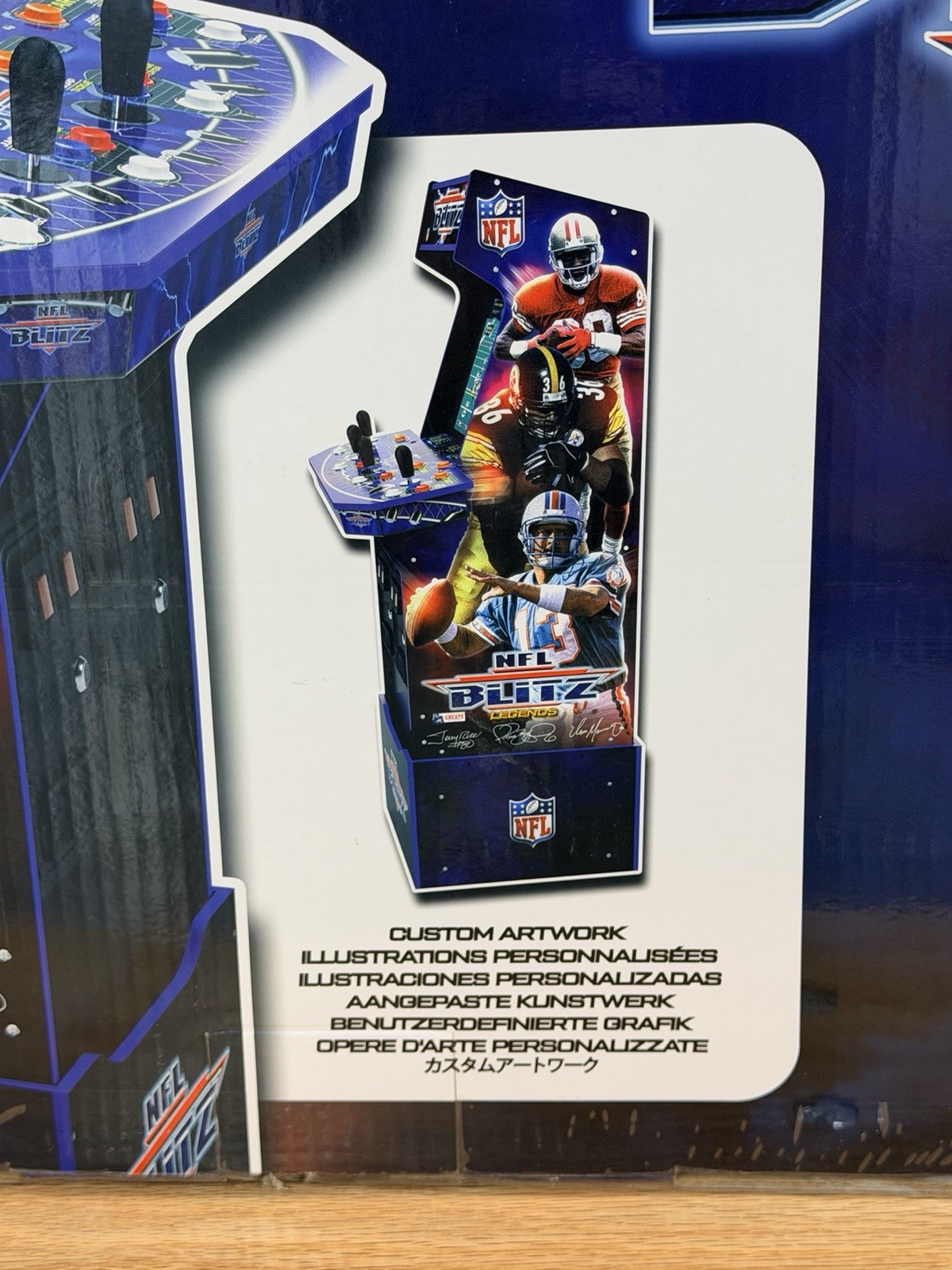 NEW Factory Sealed Arcade1Up NFL Blitz Legends WiFi 4 Player Arcade NFL-A-207410