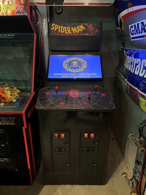 Spider-Man The Video Game Full Size Coin-Op Arcade Machine
