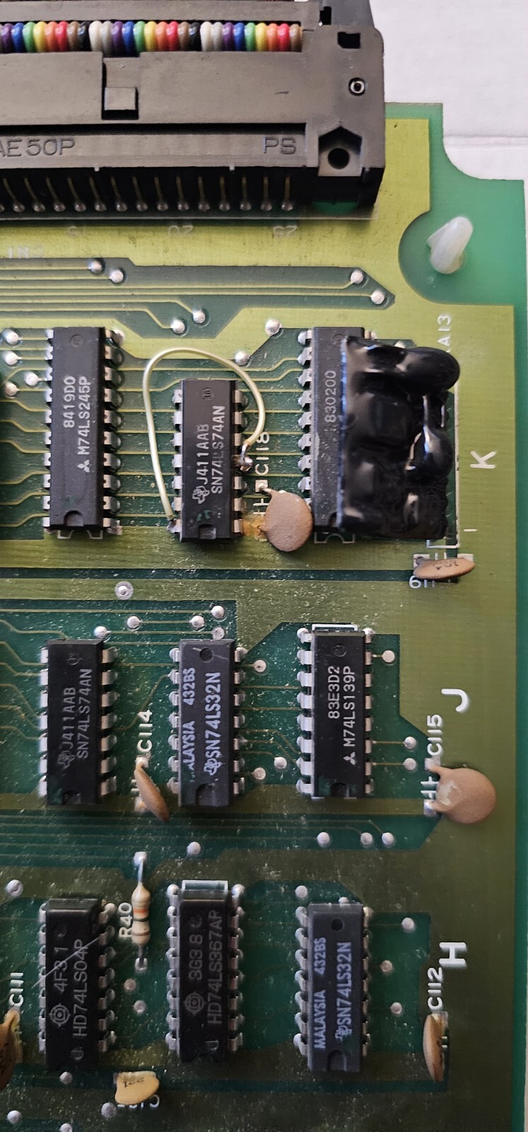 Karate Champ arcade PCB, Data East 1984, Untested, Non-jamma