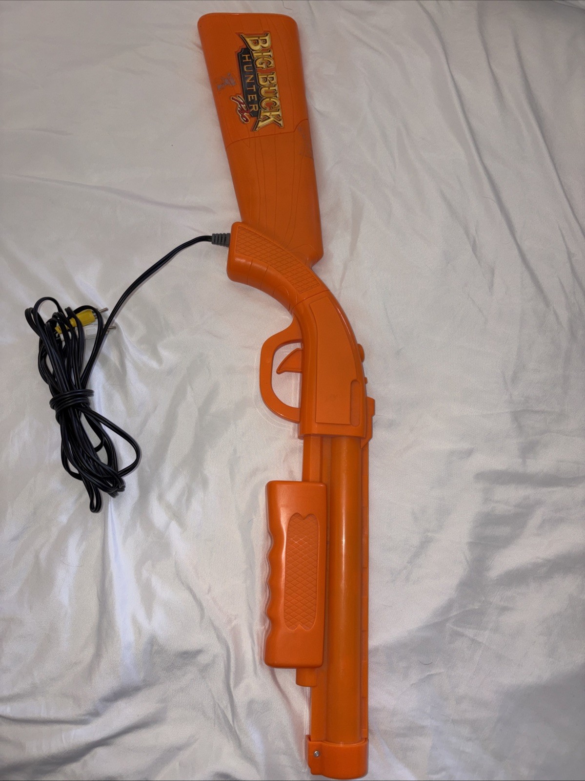 BIG BUCK HUNTER PRO Orange Shotgun Gun Controller Jakks Pacific 2006 No Sensor