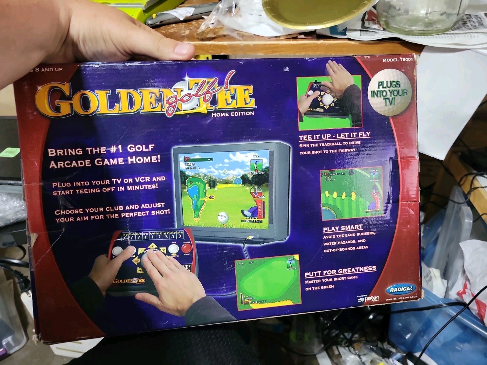 *NEW & SEALED* Golden Tee Golf Home TV Edition Plug & Play Video Radica