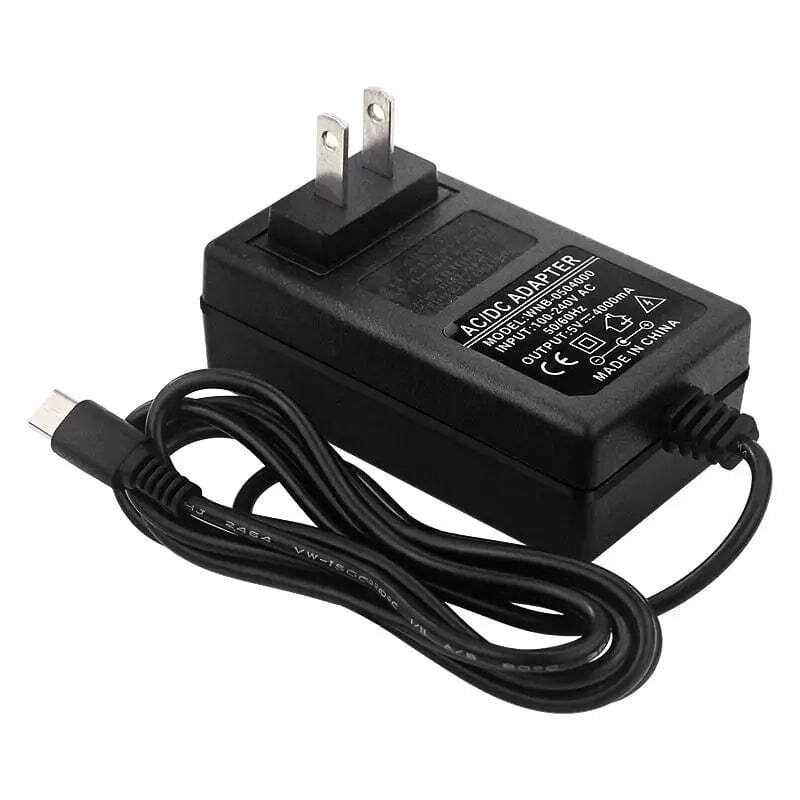 AC Adapter 5V 4A Power Supply Type C 3 Foot Long Cord