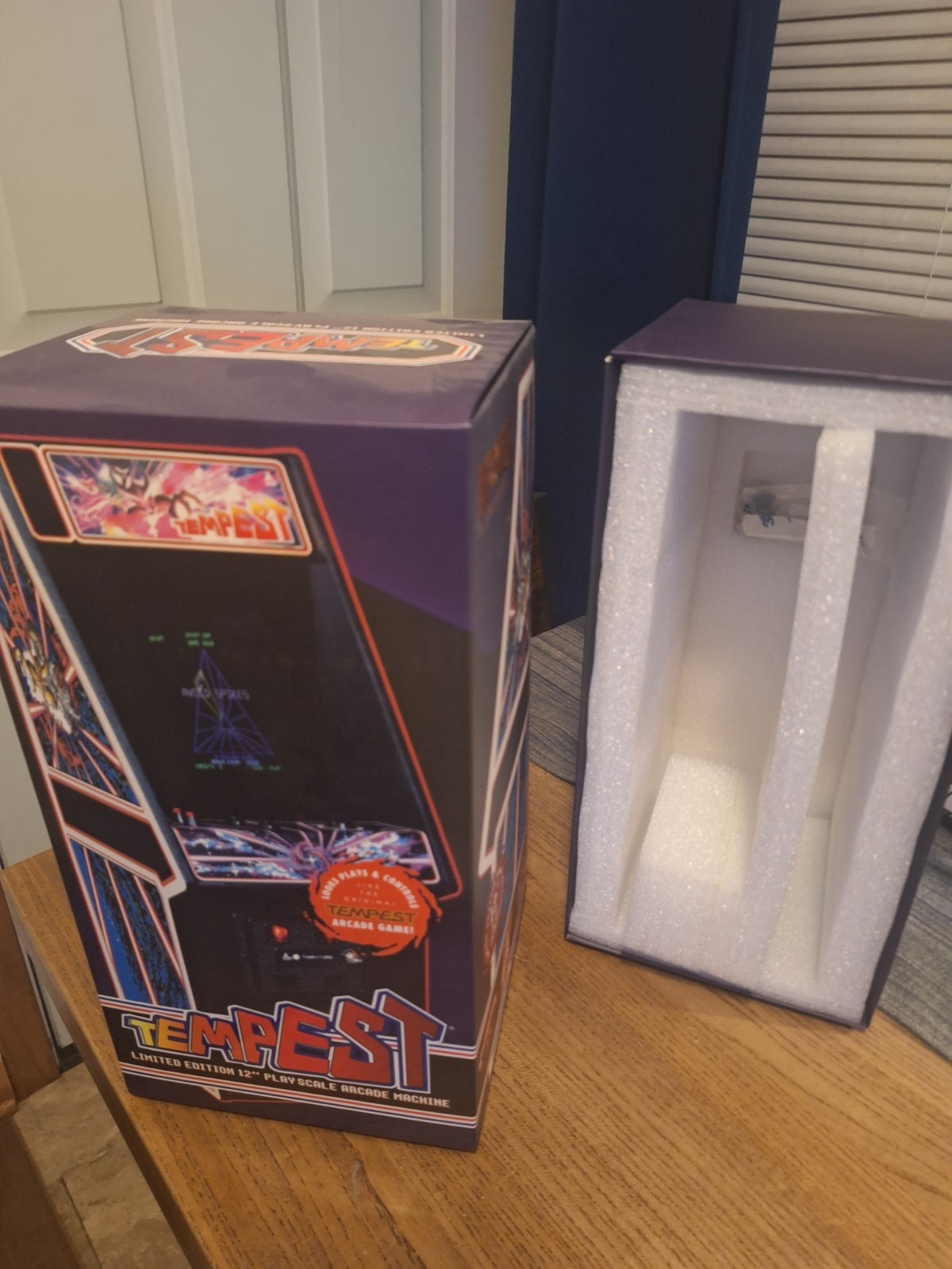Tempest Replicade by New Wave Toys 1/6 Scale Working Arcade Pre-owned, Clean