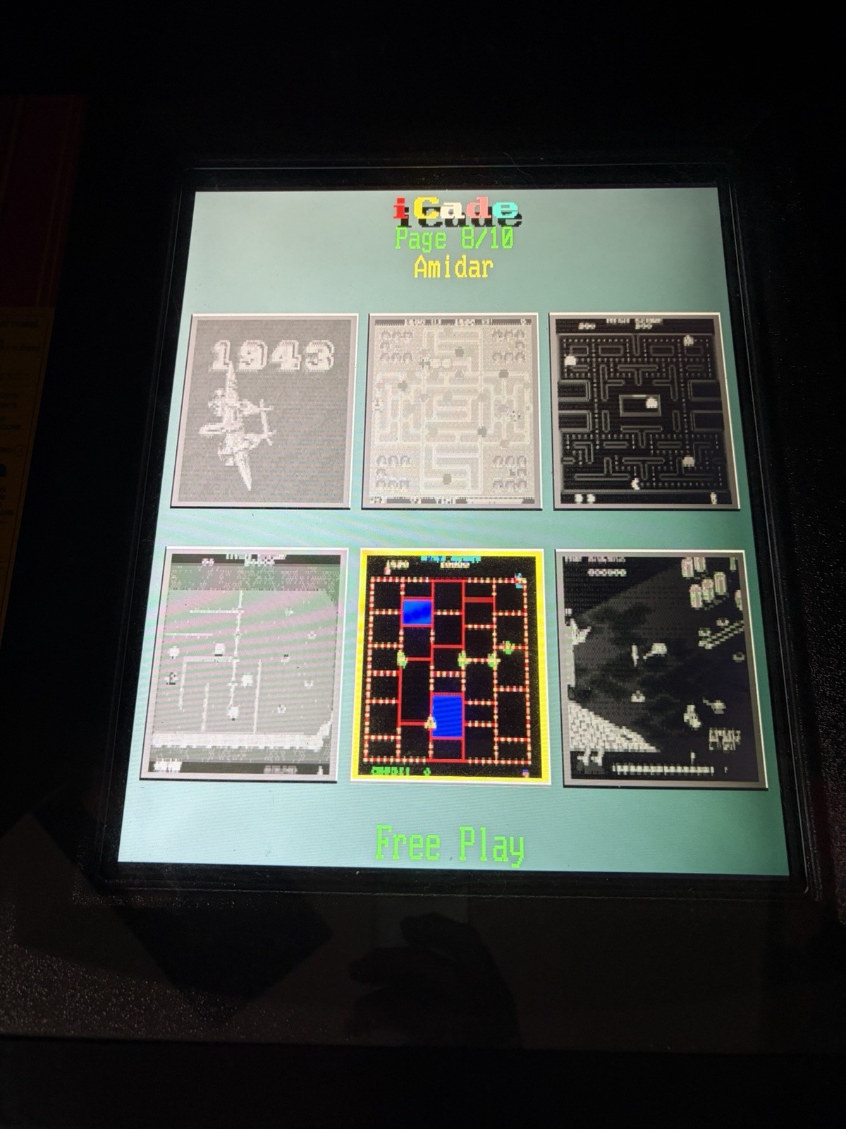 Namco Galaga Class of 1981 Upright Arcade Cabinet Reproduction (1981) 160 games