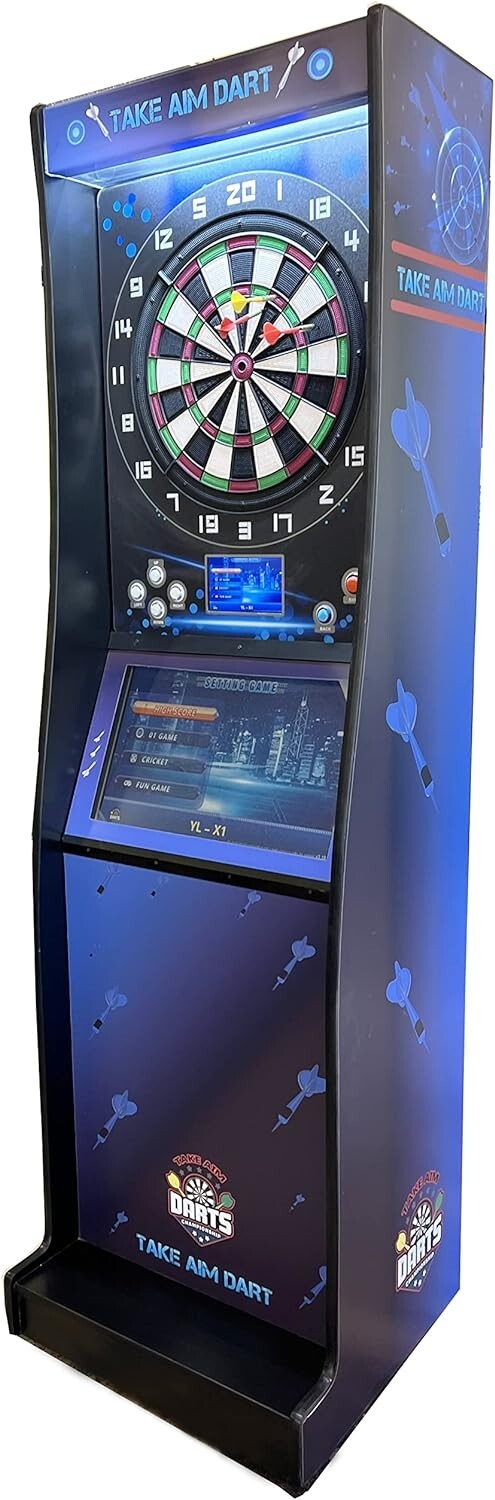 Heavy Duty Electronic Non Coin Operated Take Aim Dart – Free Curbside Delivery