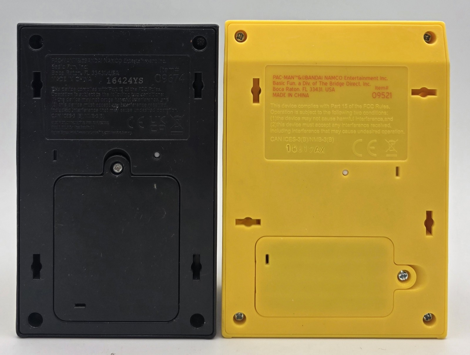 Pair of Pac-Man Video Game Mini Arcade Machines (Tested and Working)