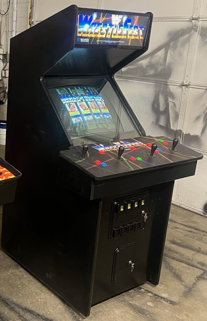 WRESTLEFEST ARCADE MACHINE by TECHNOS 1991 (Excellent Condition)
