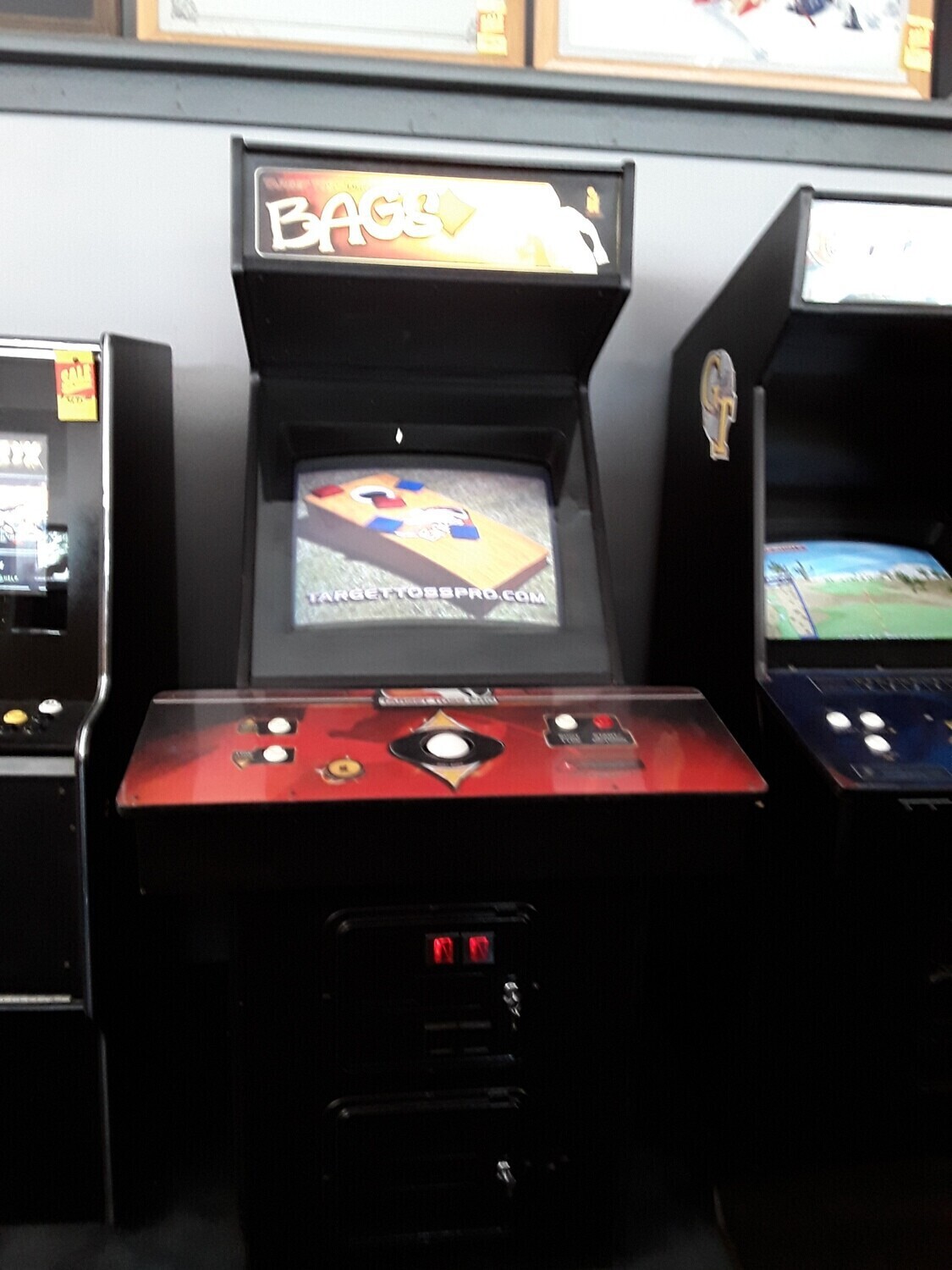 Target Toss Pro-Bags Video Arcade Game by IT