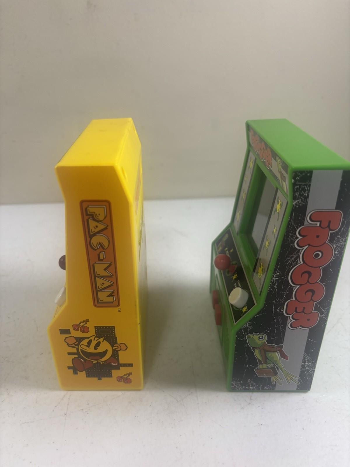Retro Mini Arcade Pac-Man & Frogger Bandai Namco Basic Fun Lot Of 2 Games
