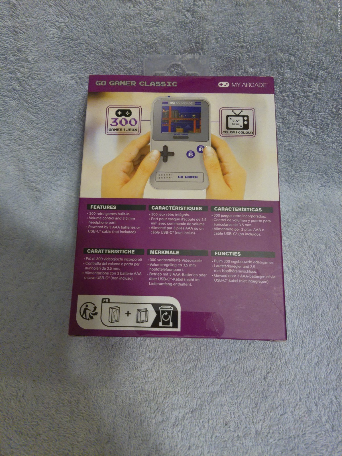 My Arcade Go Gamer Classic & Gamer V Classic Portable Gaming Systems New In Box