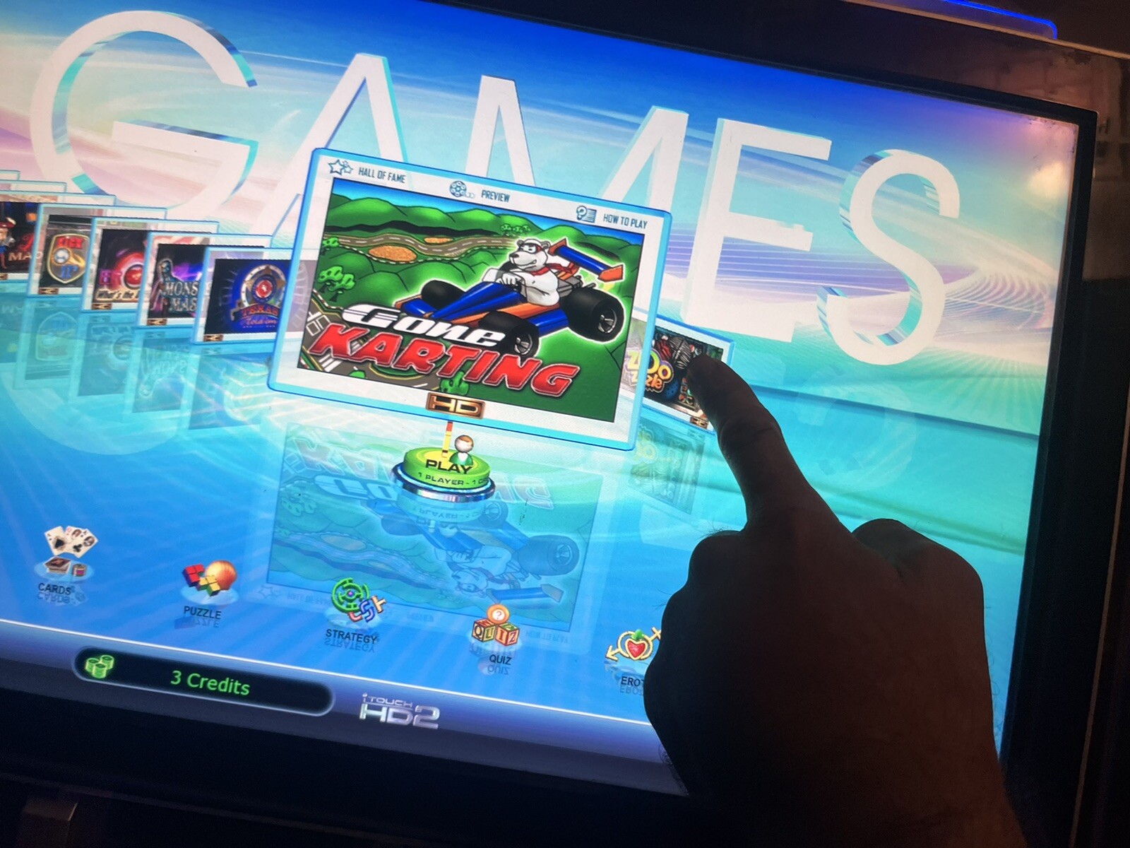 JVL Echo Touchscreen Video Bar Game