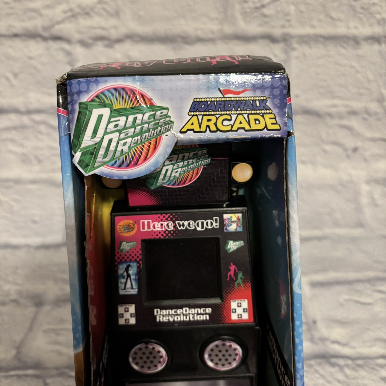BRAND NEW! Dance Dance Revolution Boardwalk Arcade Mini Game Machine DDR