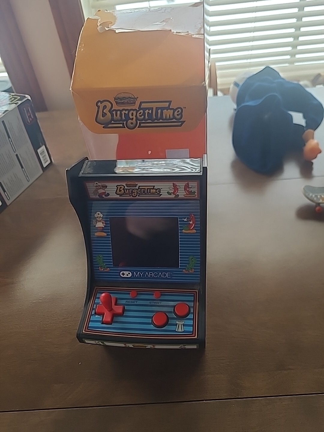 Nice My Arcade Burgertime Mini Battery Powered Arcade Game With Box
