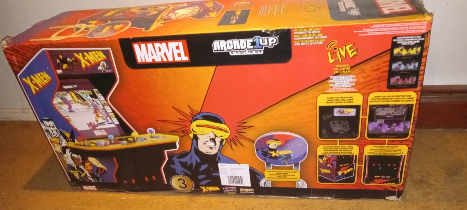 X-Men Arcade1up Brand New!