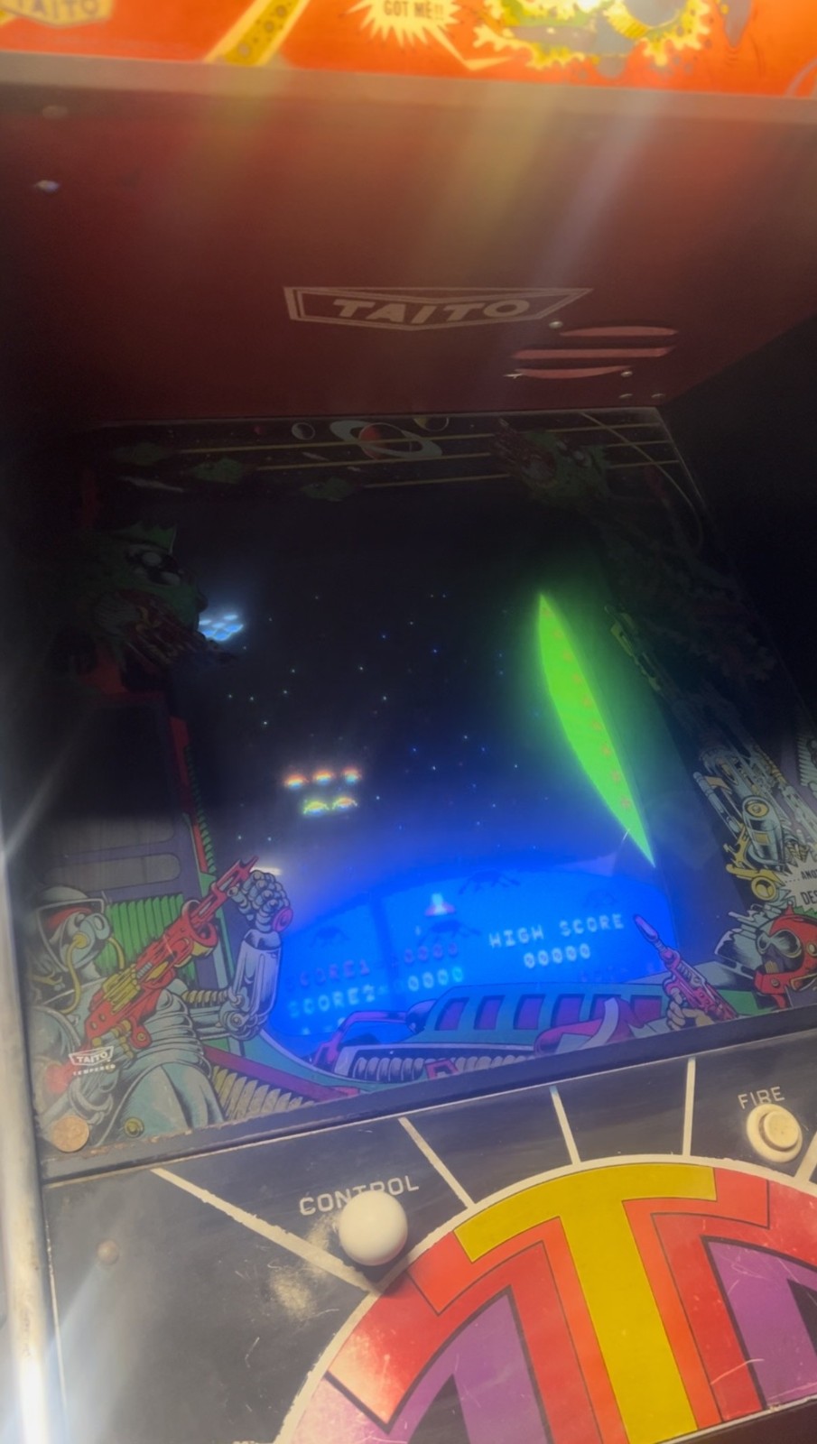 STRATOVOX ARCADE MACHINE by TAITO 1980 (Excellent Condition) *RARE*