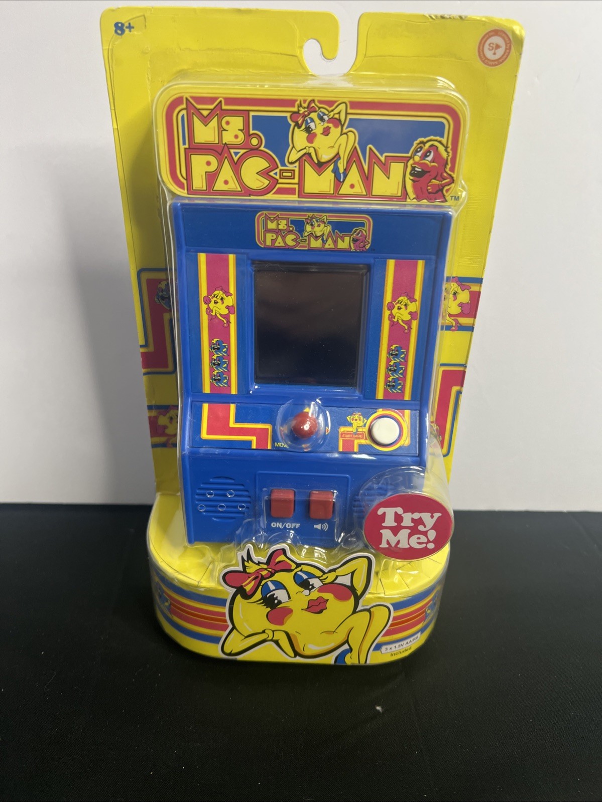 New 2021 Bandai Classic Mini Arcade: Ms. Pac-Man – NIB (Tested/Works)