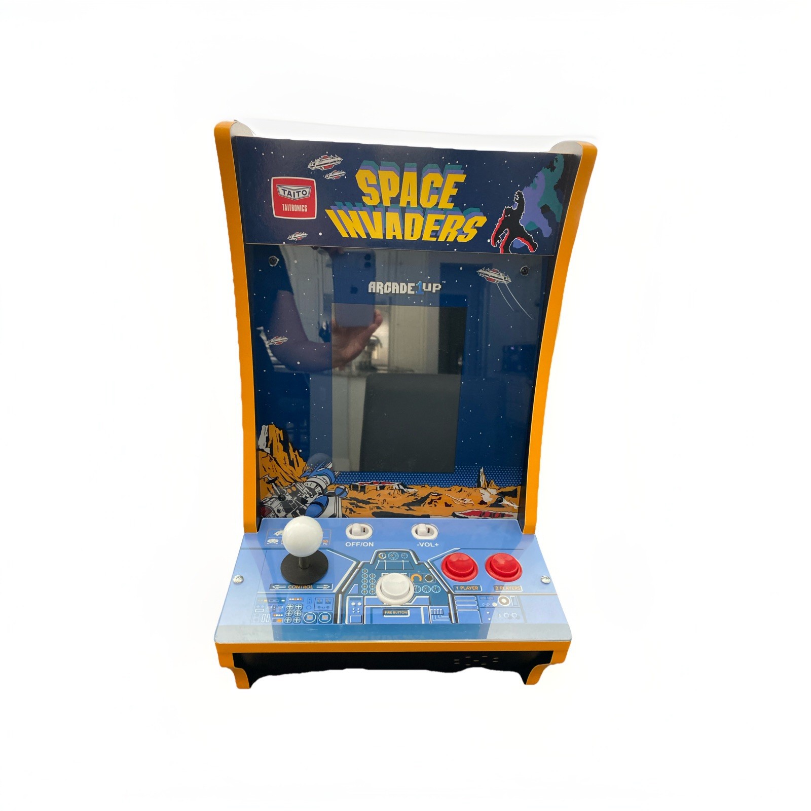 Arcade1Up Space Invaders Counter-Cade Countertop Arcade 1up Countercade