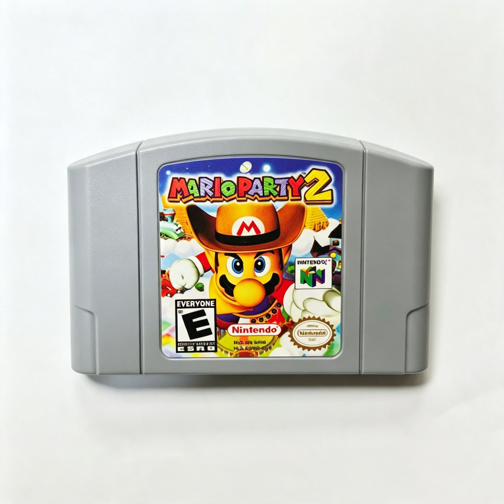 Mario Party 2 for Nintendo 64 N64 Video Game Cartridge Only Tested Working
