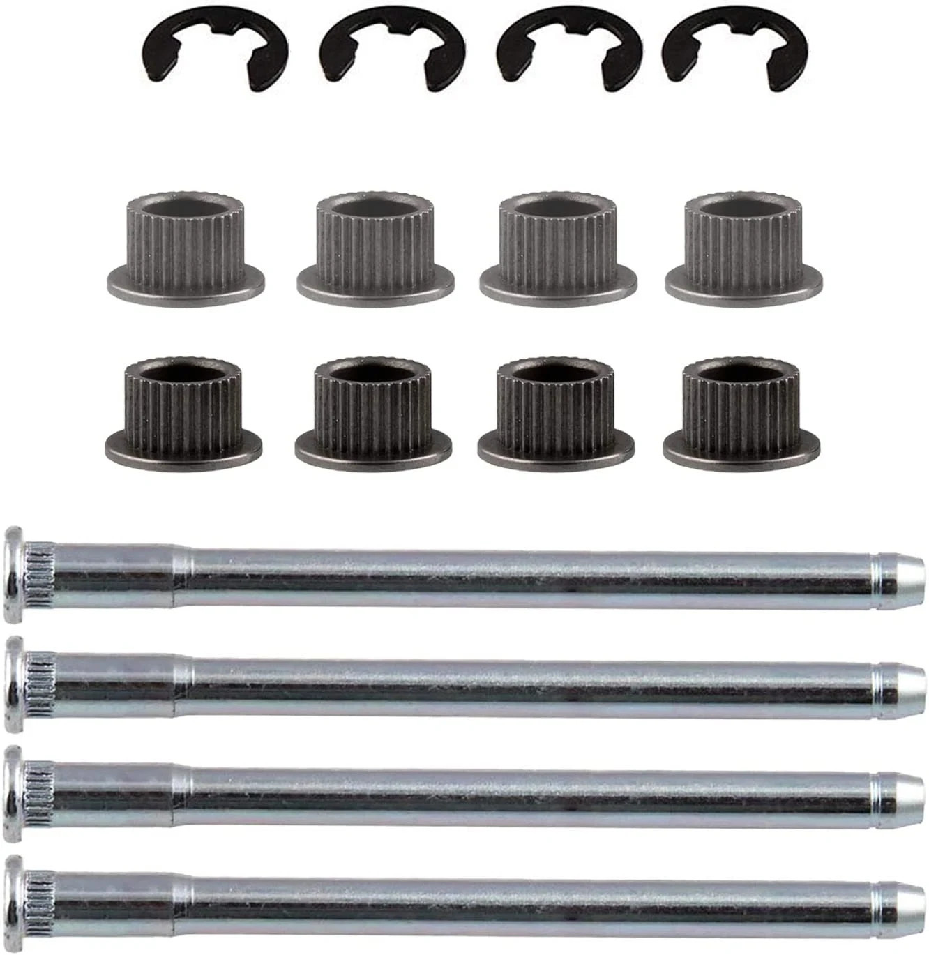 Door Hinge Pin & Bushing Repair Kit 4 Pins 2 Doors Chevy GMC 1988-2002