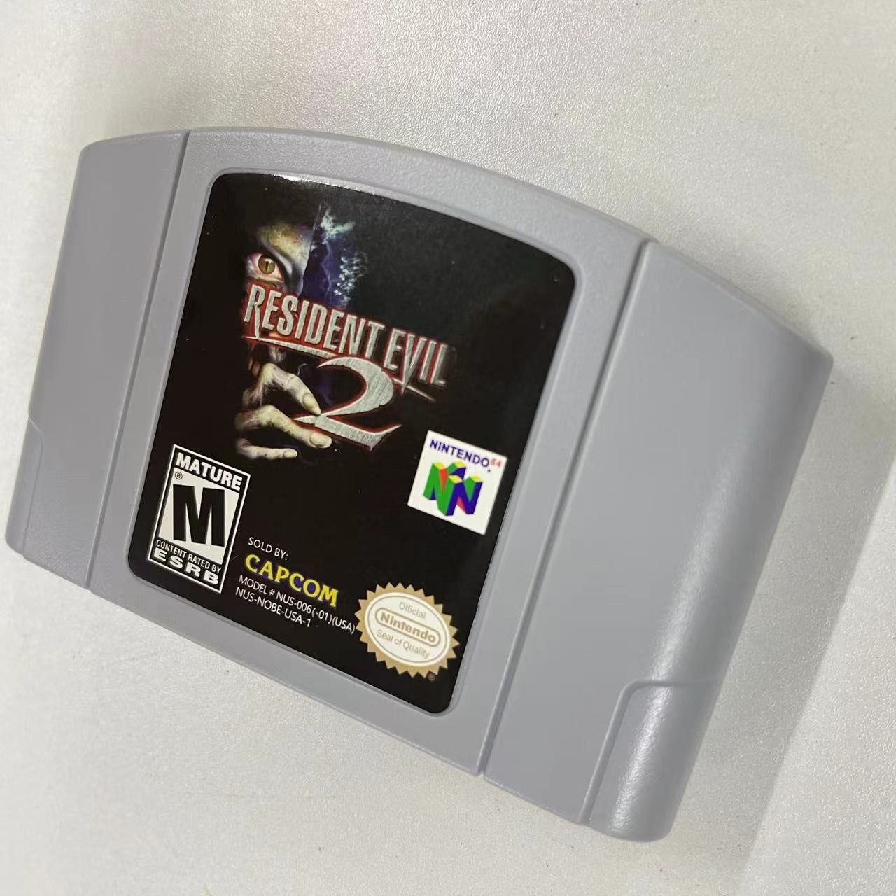 Resident Evil 2 Game Cartridge For Nintendo 64 Console US Version