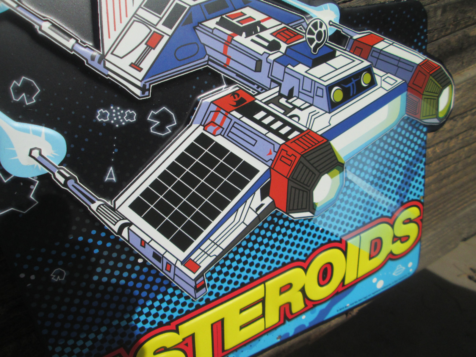 ASTEROIDS ARCADE GAME METAL SIGN Quality VINTAGE LOOK VIDEO PINBALL AMUSEMENT